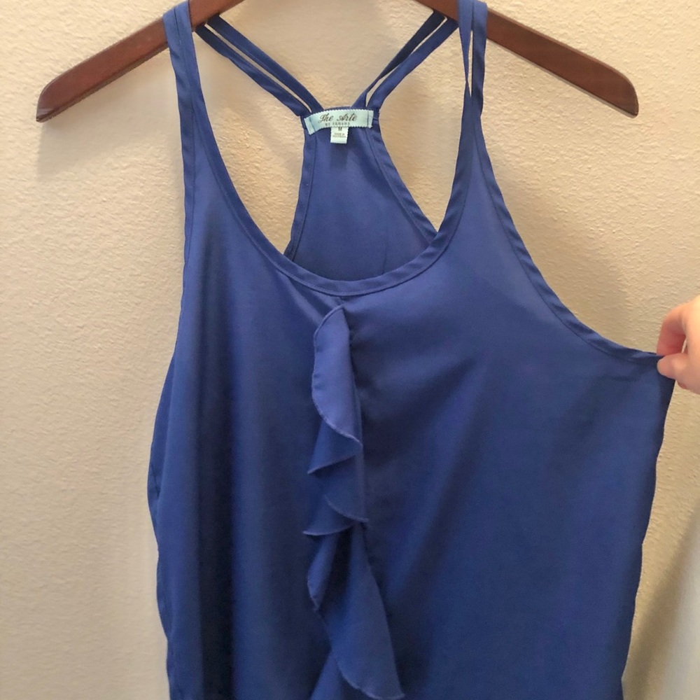 Royal Blue Racerback shirt